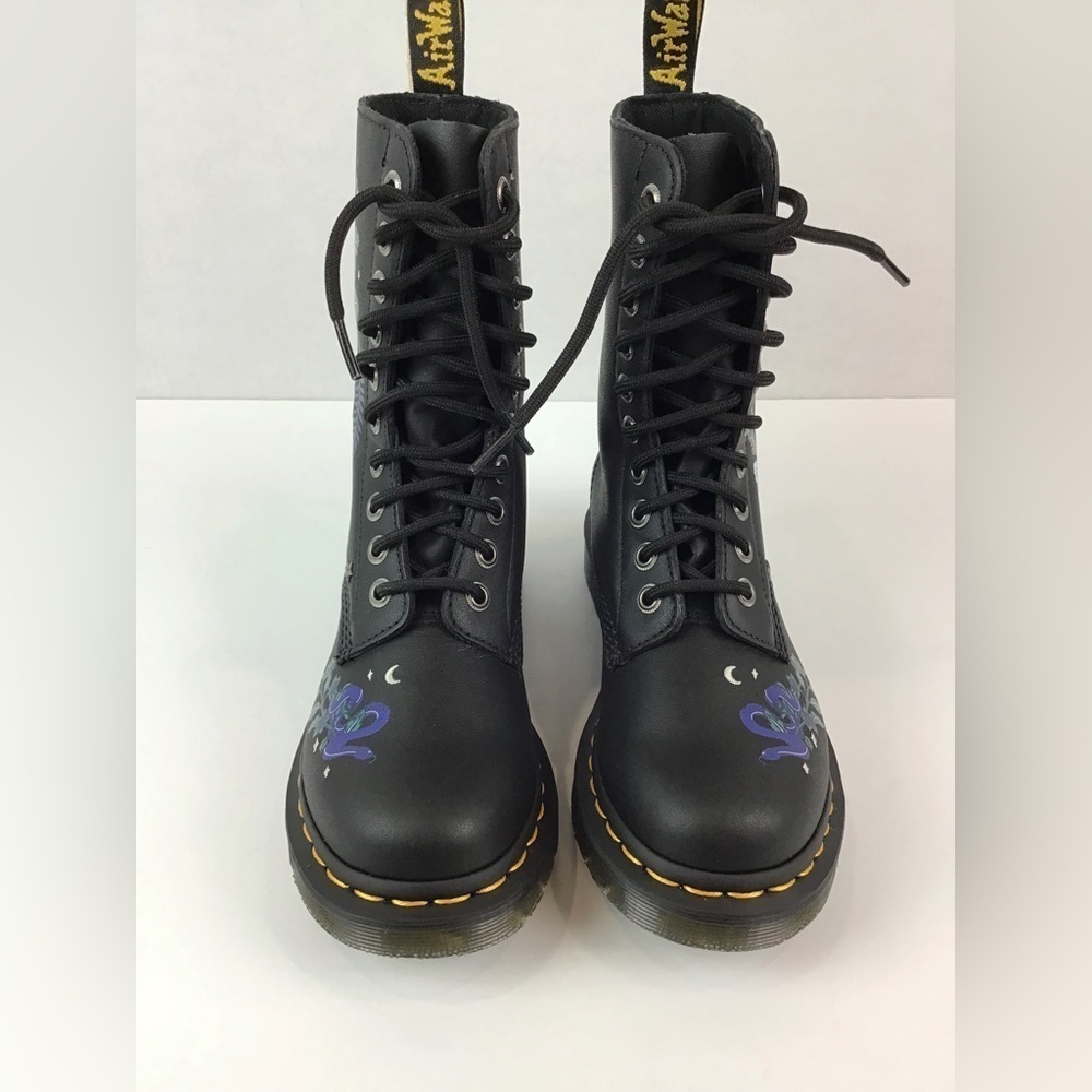 NWT Dr Martens 1490 Mystic Floral Leather Mid Calf Boots | 5 - Picture 5 of 16